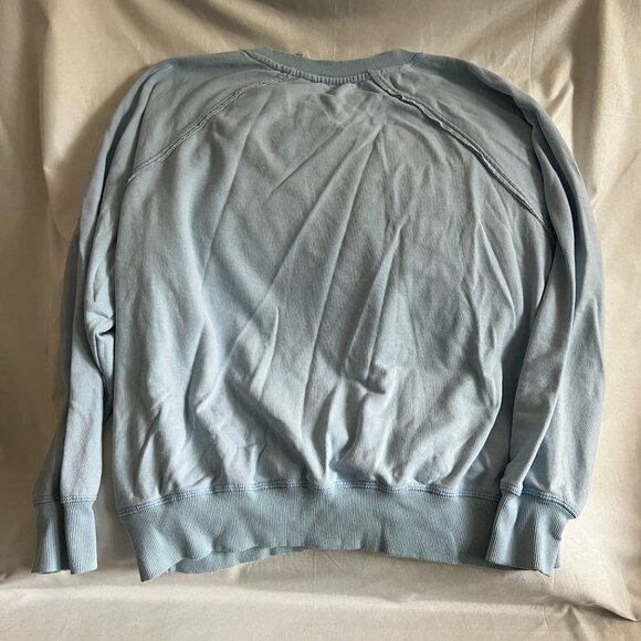 Care Bears XXL Blue Cotton/Poly Sweatshirt With Rainbow & Bear Design - Picture 3 of 3